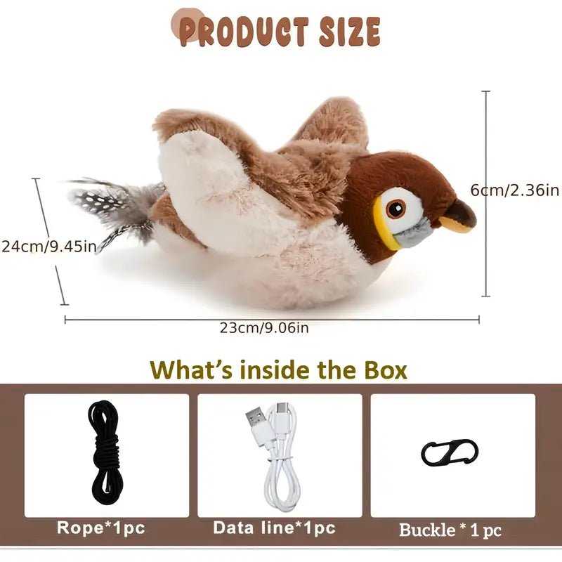 Flapping Chirping Bird